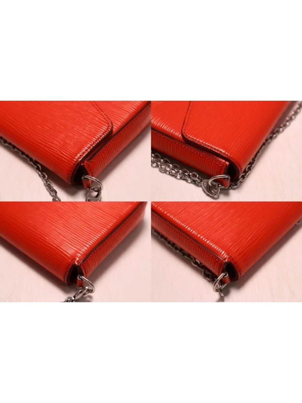 Louis Vuitton Epi Pochette Felicie Chain Wallet Shoulder Bag